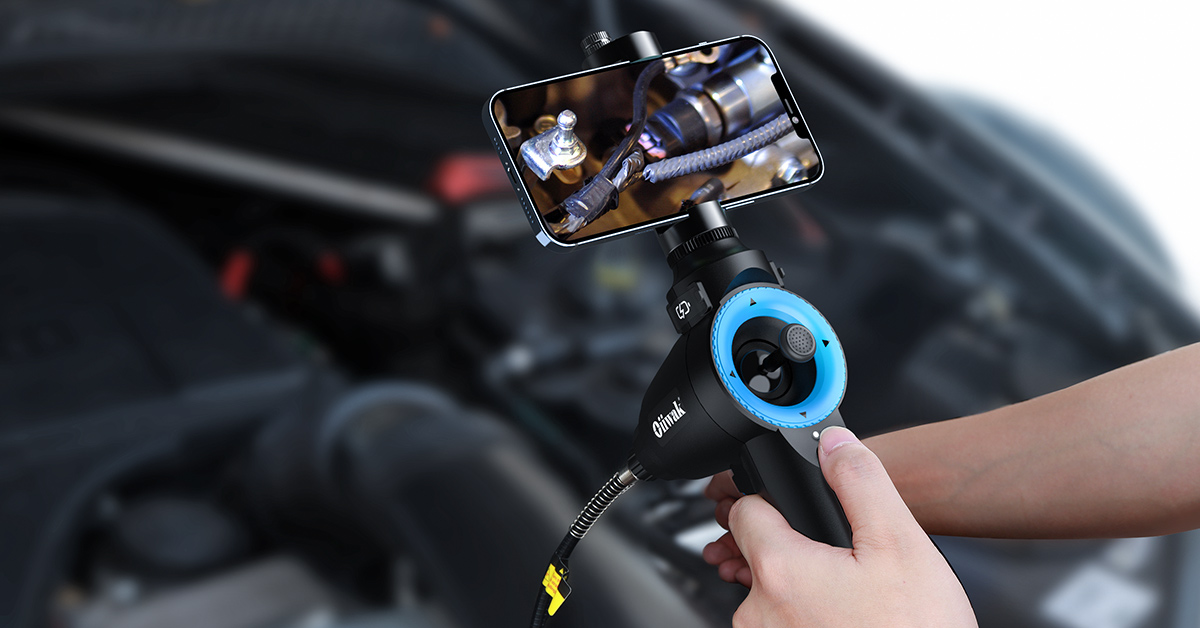 Professional Articulating Borescope for Engine Inspection 